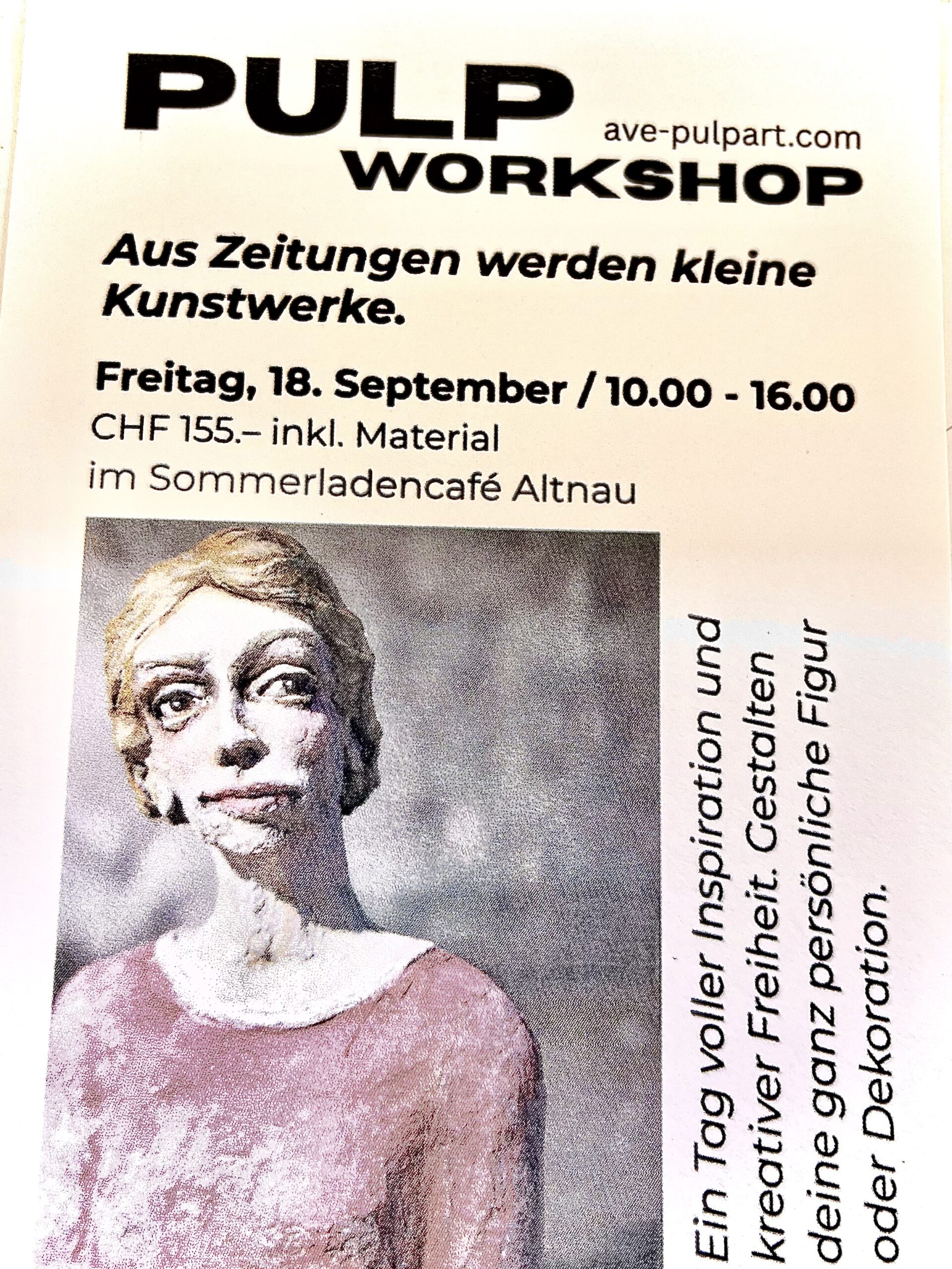 PULP WORKSHOP mit ave-pulpart